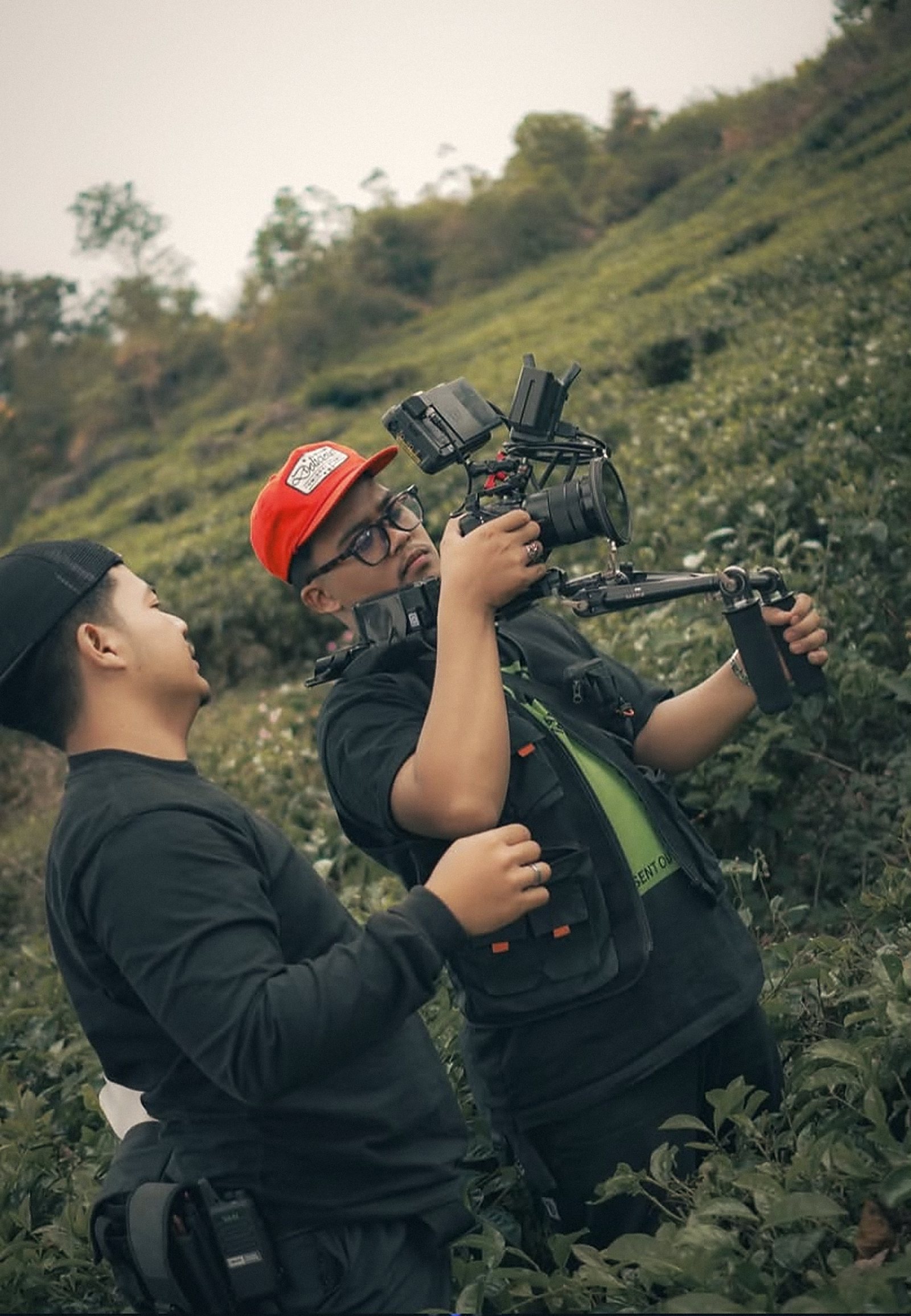 Camera on the hill