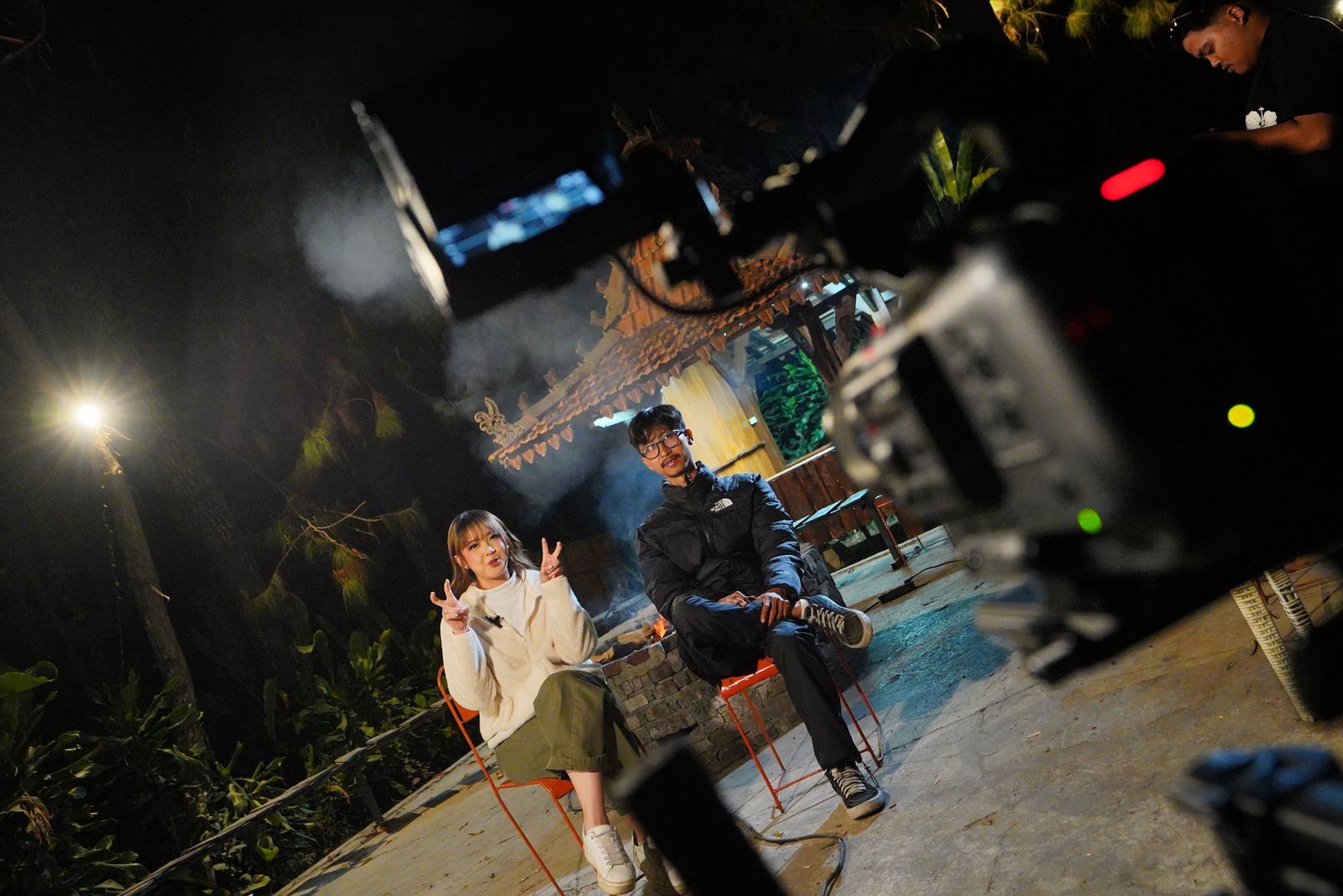 Night shoot for a short film
