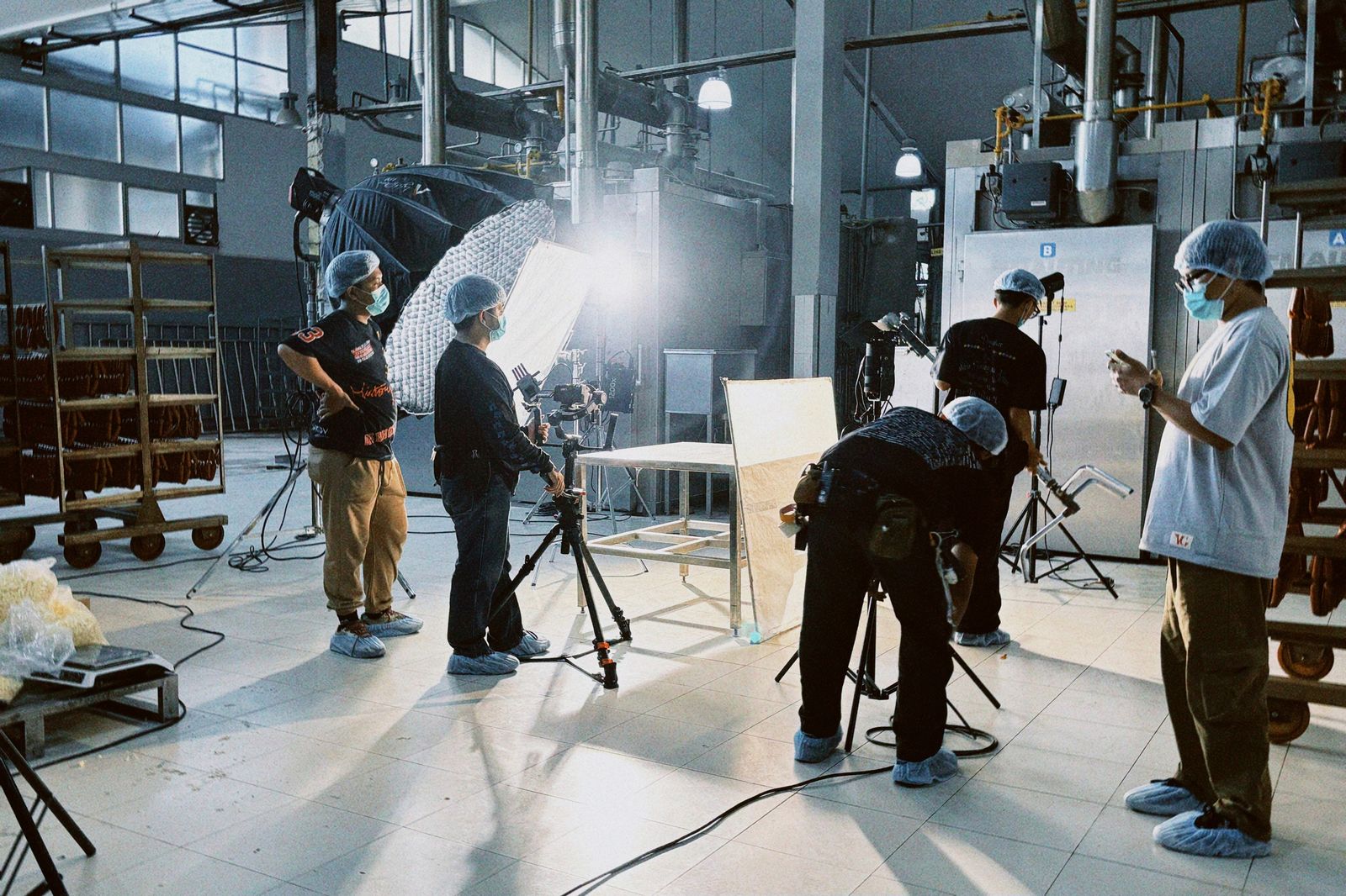 Studio day: lighting and camera